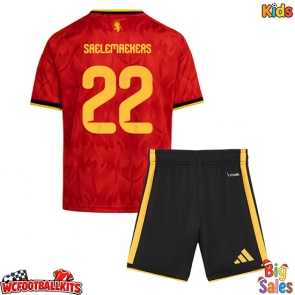 Belgium Alexis Saelemaekers #22 Replica Home Stadium Kit for Kids World Cup 2026 Short Sleeve (+ pants)